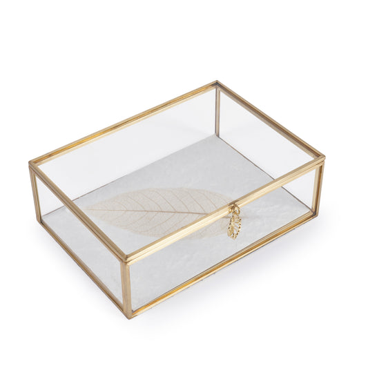 Leaf Glass Box Small