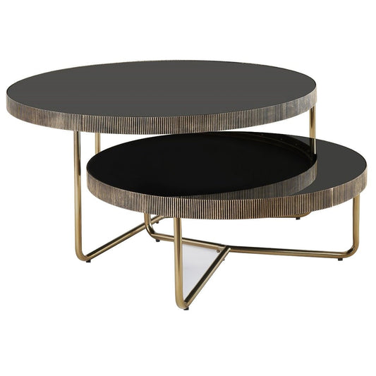 Ensemble de 2 tables basses Franklin