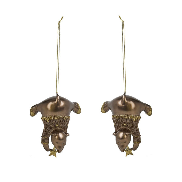 Polar Bear & Star Tree Ornament
