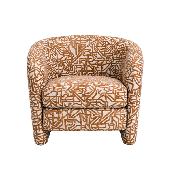 Mantero Armchair (Terrracotta)