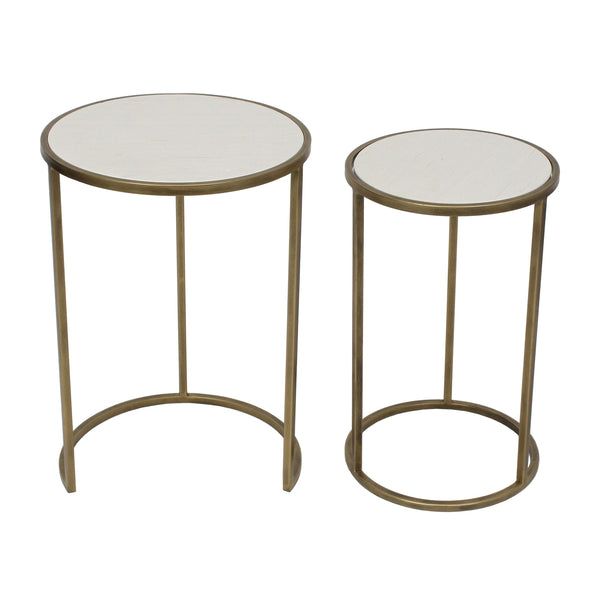 Arlo Nested Tables (White)